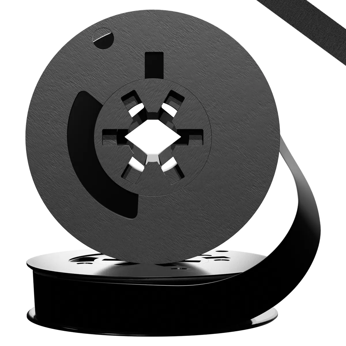 Inkvo Universal Typewriter Ribbon, Twin Spool, Black, One Pack product photo 1