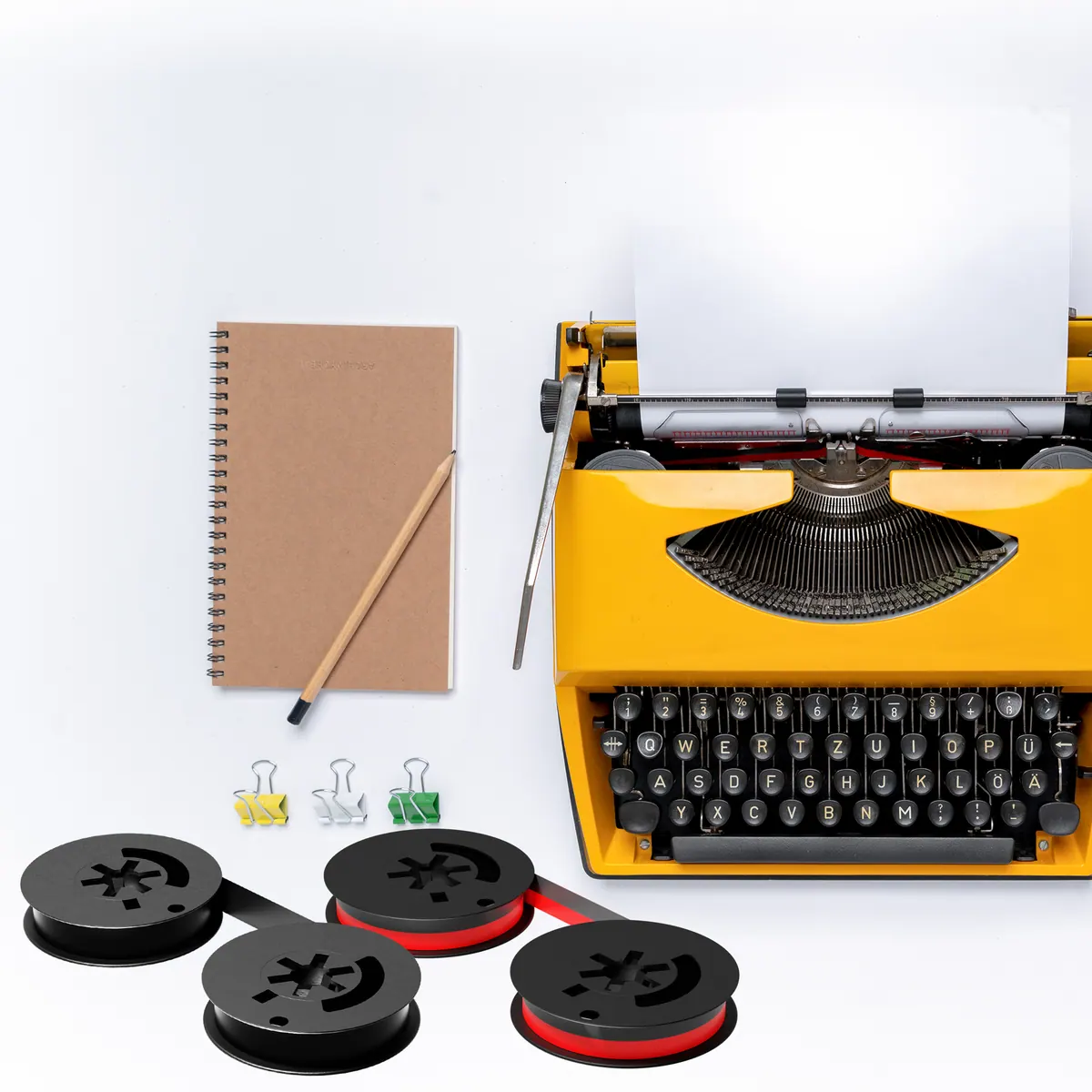 Inkvo Universal Typewriter Ribbon, Twin Spool, Combo Pack product photo 6